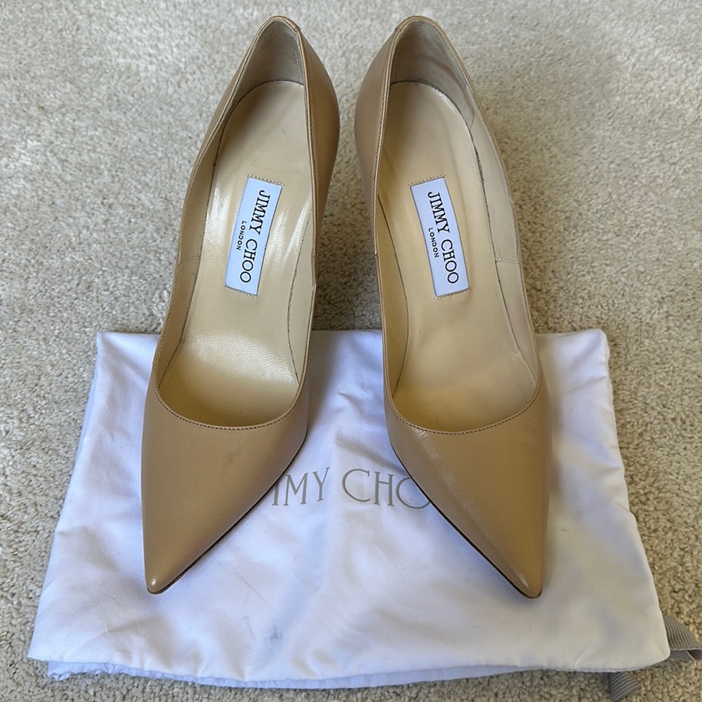 Jimmy Choo Nude Heels